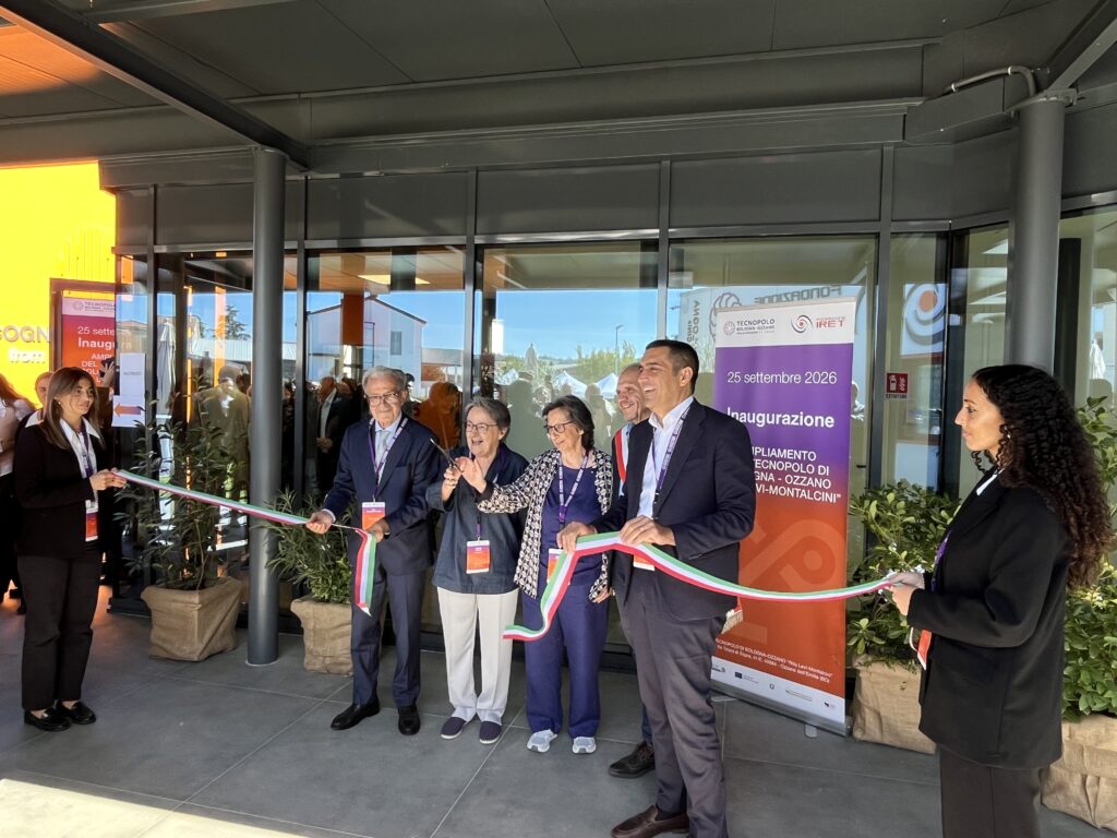 Venerdì 25 settembre 2026 abbiamo inaugurato l’ampliamento del Tecnopolo di Bologna-Ozzano “Rita Levi-Montalcini”,...